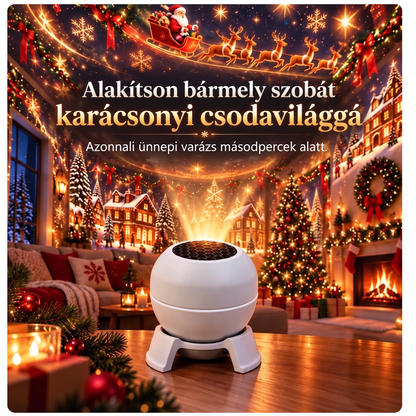 ❄️🔥SCNDR® Prémium Karácsonyi Fényprojektor – Ünnepi Kollekció 🎄